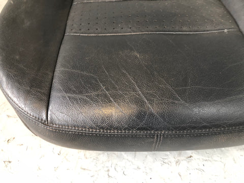 Discovery 3 Seat Padded Base Off Side Front Black Leather Land Rover D15046