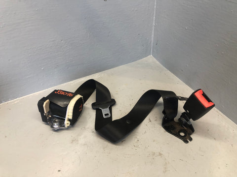 Freelander 2 Seat Belt Centre Rear Black with Buckle Land Rover 2006 to 2011