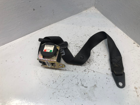 Discovery 2 Seat Belt Assembly Off Side Front in Black Land Rover 1998 to 2004