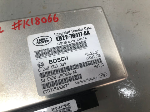 Transfer Case Module EH22-7H417-AA Discovery 4 Range Rover Sport L322 Land Rover