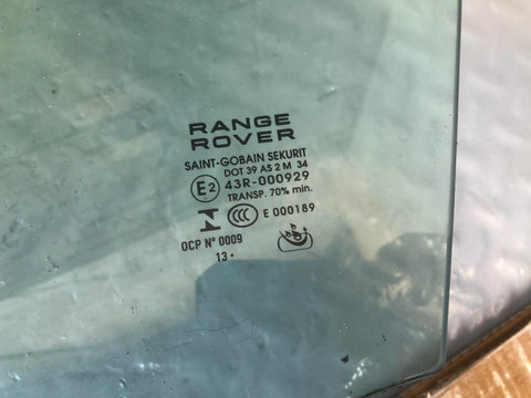 Range Rover Evoque Glass Front Door Window Near Side 2011 to 2018 3 Door