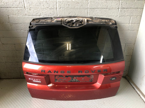 Range Rover Sport Tailgate Bare with Glass in Chile Red L494 2014 to 2018 L14096