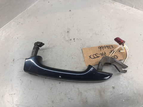 Jaguar XF Front Door Handle Off Side Indigo Blue Keyless X250 2007 to 2015