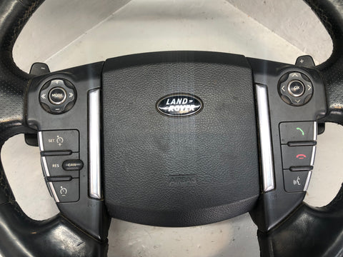 Range Rover Sport L320 Steering Wheel Leather Paddle Shift Multi Function D16076
