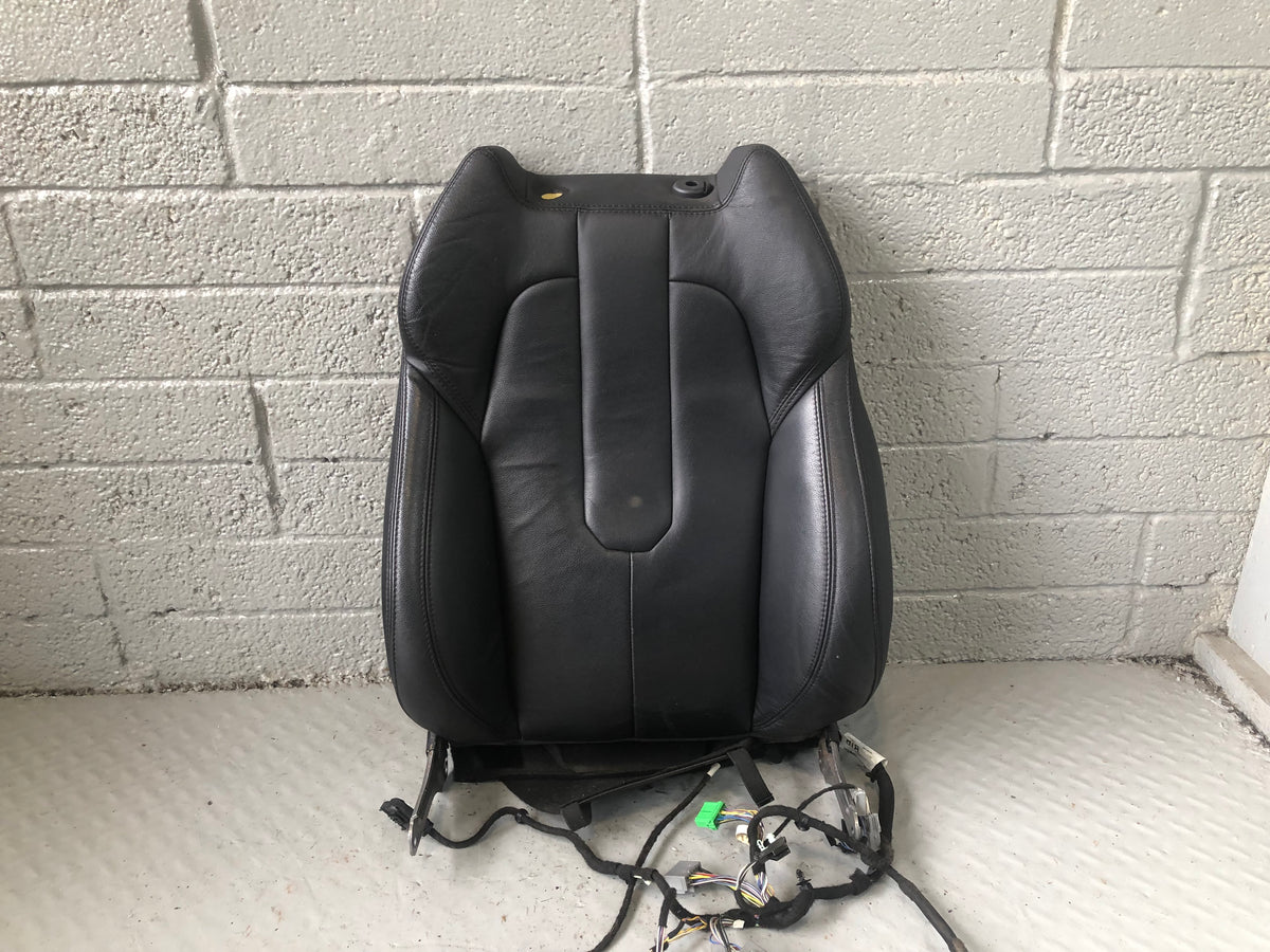 Range Rover Evoque Seat Back Front Near Side Leather Black 3 Door 2011 to 2015