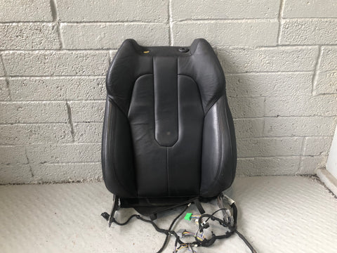 Range Rover Evoque Seat Back Front Near Side Leather Black 3 Door 2011 to 2015