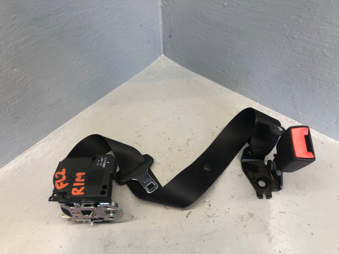 Freelander 2 Seat Belt Centre Rear Black with Buckle Land Rover 2006 to 2011