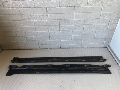 Freelander 2 Sill Cover Trims Pair Land Rover 2006 to 2014 Black Plastic L05086