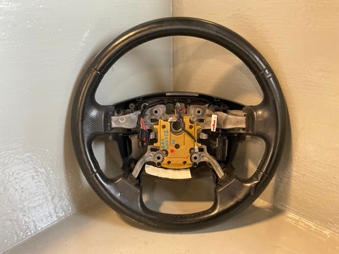 Range Rover Sport L320 Steering Wheel Leather Black Paddle Shift Heated L07055