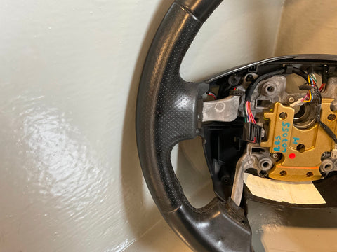 Range Rover Sport L320 Steering Wheel Leather Black Paddle Shift Heated L07055