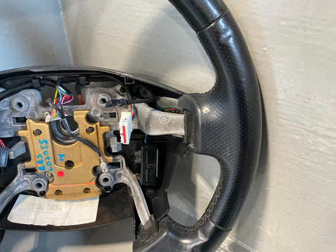 Range Rover Sport L320 Steering Wheel Leather Black Paddle Shift Heated L07055