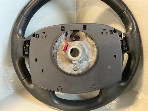 Range Rover Sport L320 Steering Wheel Leather Black Paddle Shift Heated L07055