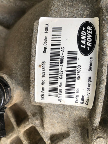 Discovery Sport Rear Diff GJ32-4N053-AC L550 Gen 5 Land Rover 2014 to 2017