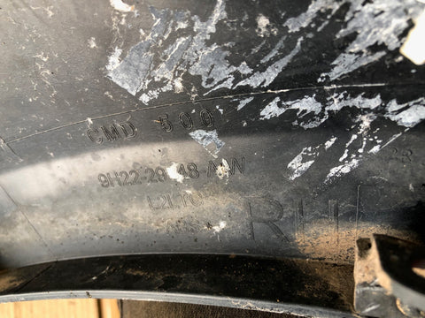 Discovery 4 Arch Trim Off Side Rear Quarter Santorini Black 2009 to 2016