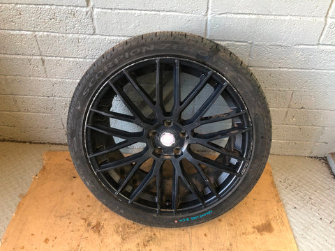 Riviera RV126 Alloy Wheels with Tyres Set of 4 22"x 10J 285/35ZR22 Black L24045