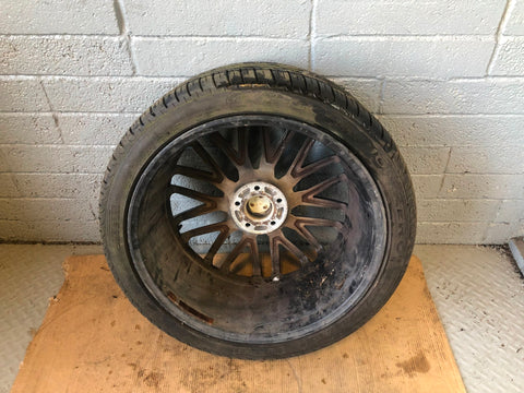 Riviera RV126 Alloy Wheels with Tyres Set of 4 22"x 10J 285/35ZR22 Black L24045