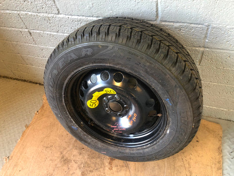 Freelander 2 Spare Wheel and Tyre 17" Land Rover 235/65R17 2006 to 2015 D23046