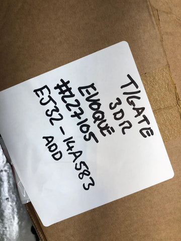 Range Rover Evoque Tailgate Boot Lid Wiring Loom EJ32-14A583-ADD 2011 to 2015