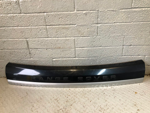 Range Rover Sport Tailgate Trim Sumatra Black LRC 797 Facelift L320 2011 to 2013