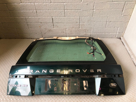 Range Rover L405 Tailgate Boot Lid Upper in Aintree Green 2013 to 2017