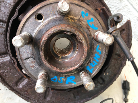 Freelander 2 Rear Hub Off Side Assembly with ABS Sensor 2006 to 2014 R21105