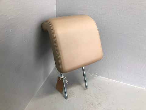 Range Rover Sport Headrest Rear Seat Almond Leather L320 Facelift 2009 to 2013