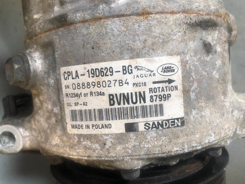 Discovery Sport Air Con Compressor Pump CPLA-19D629-BG 2.0 D L550 Land Rover