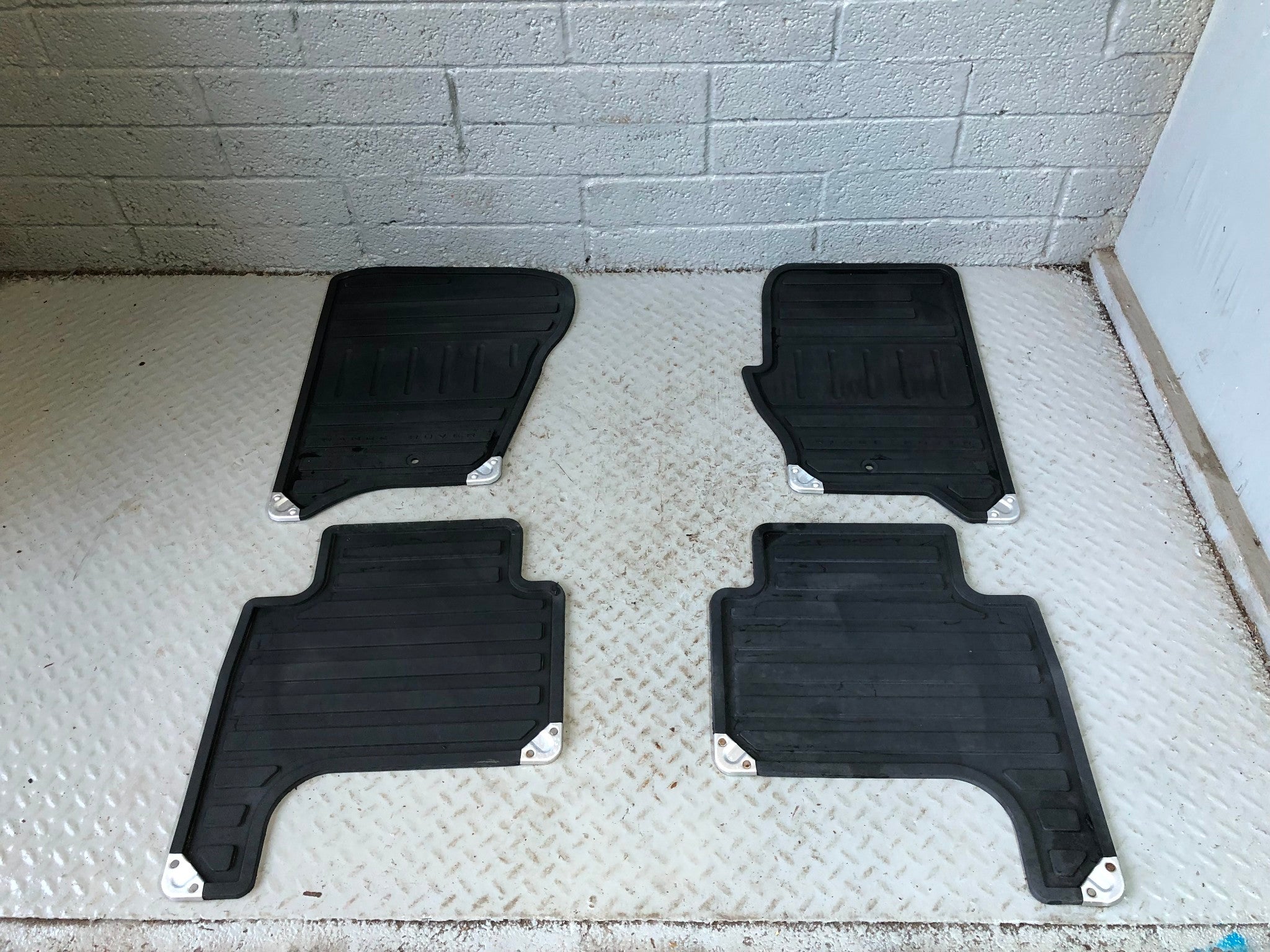 Range Rover Sport Floor Mats Rubber Heavy Duty L320 2005 to 2013 L1702 ...