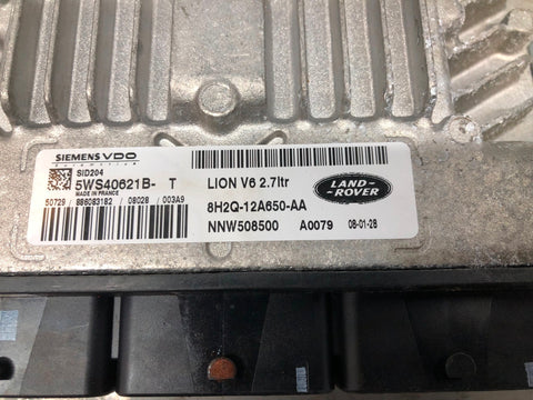 Discovery 3 Engine ECU 2.7 TDV6 NNW508500 Land Rover Euro 4 2007 to 2009