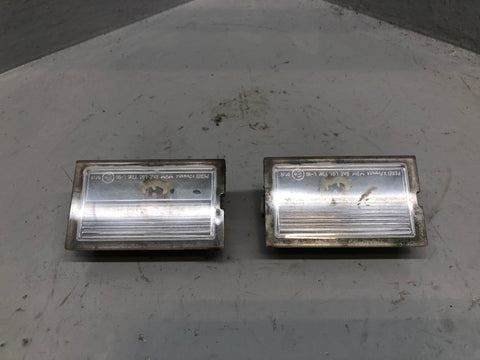 Freelander 2 Number Plate Lights Pair of x 2 Land Rover L359 2006 to 2011