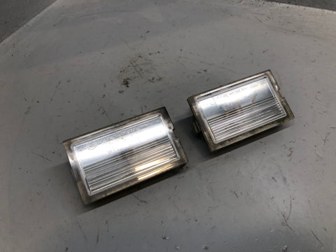 Freelander 2 Number Plate Lights Pair of x 2 Land Rover L359 2006 to 2011