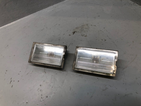 Freelander 2 Number Plate Lights Pair of x 2 Land Rover L359 2006 to 2011