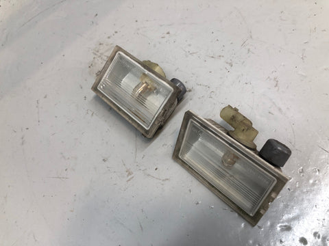 Freelander 2 Number Plate Lights Pair of x 2 Land Rover L359 2006 to 2011