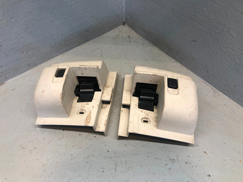 Range Rover L322 Dog Guard Fixing Cover Ivory Pair Of 2002 to 2009