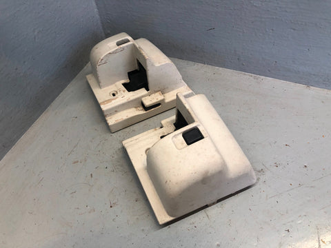 Range Rover L322 Dog Guard Fixing Cover Ivory Pair Of 2002 to 2009