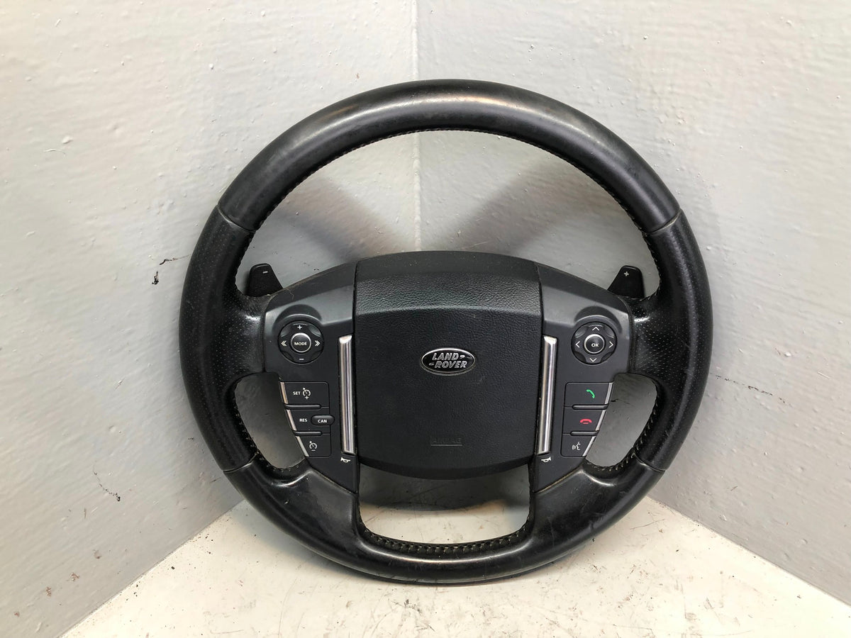 Range Rover Sport L320 Steering Wheel Leather Paddle Shift Multi Function L20016