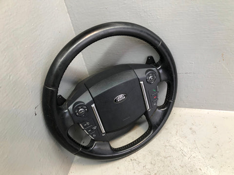 Range Rover Sport L320 Steering Wheel Leather Paddle Shift Multi Function L20016