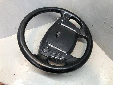 Range Rover Sport L320 Steering Wheel Leather Paddle Shift Multi Function L20016