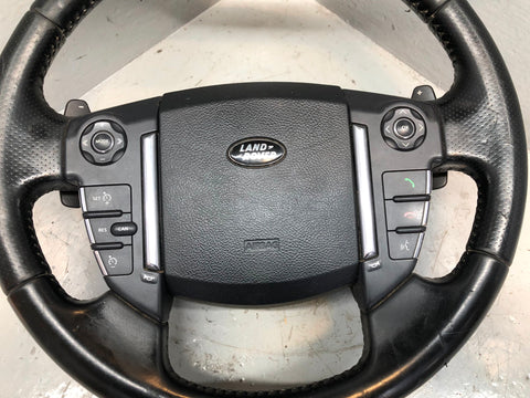 Range Rover Sport L320 Steering Wheel Leather Paddle Shift Multi Function L20016