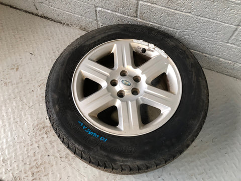 Freelander 2 Alloy Wheel and Tyre 17" Land Rover 225/65R17 2006 to 2015 L16095A