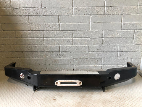 Discovery 2 Front Bumper Heavy Duty Steel Winch Land Rover 1998 to 2004 L06085