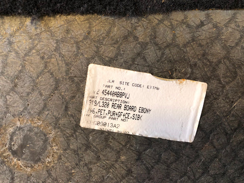 Range Rover Sport Boot Floor Carpet Black Load Board L320 2009 to 2013