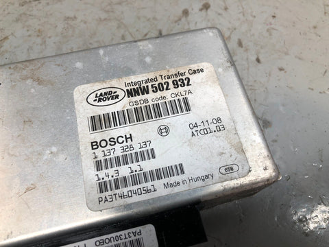 Transfer Case Module ECU NNW502932 Land Rover Discovery 3 Range Rover Sport