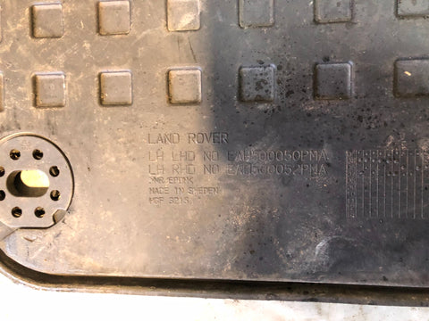 Discovery 3 Floor Mat Passenger Rubber Heavy Duty Land Rover Front Left D05125