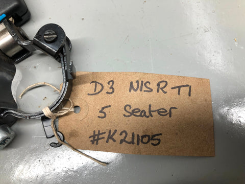 Discovery 3 Seat Belt Buckle Near Side Rear Land Rover Type 1 5 Seater Only