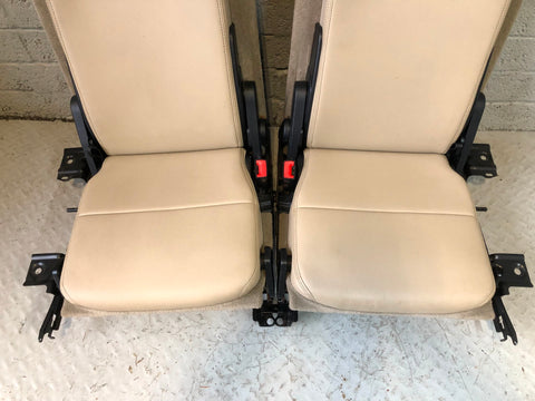 Discovery 4 Seats Rear 3rd Third Row in Almond Land Rover 2009 to 2016 L05125