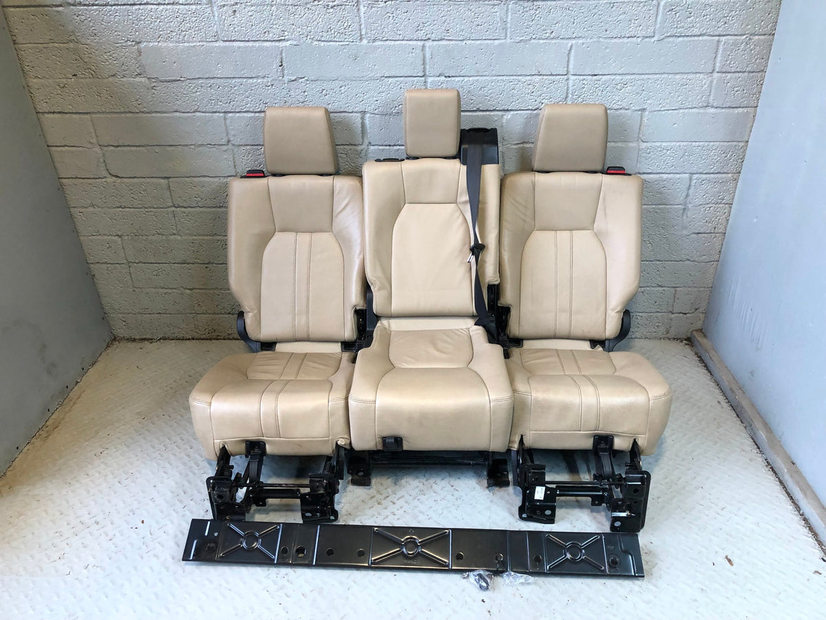 Discovery 4 Seats Rear 2nd Second Row in Almond Land Rover 2009 to 2016 L05125