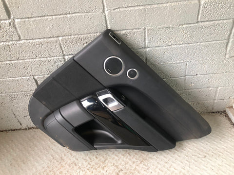 Range Rover L405 Door Cards Set Black with Gloss Black Trim 2013 to 2017 K21015