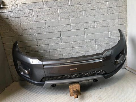Range Rover Evoque Front Bumper in Corris Grey LRC 873 L538 2011 to 2014 L27105