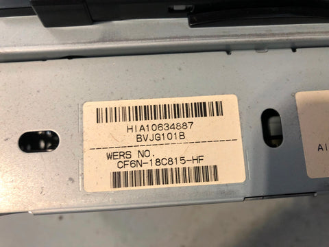 Range Rover L405 CD Player Stereo Head Unit CF6N-18C815-HF 2013 to 2017
